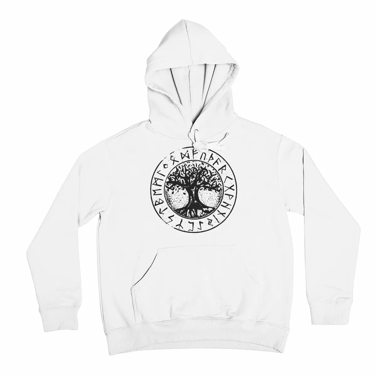 Playeras para hombre originales Yggdrasil El Árbol de la Vida Runas Nórdicas