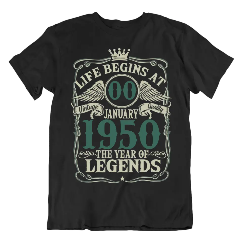playeras personalizadas de cumpleaños para hombre y para mujer