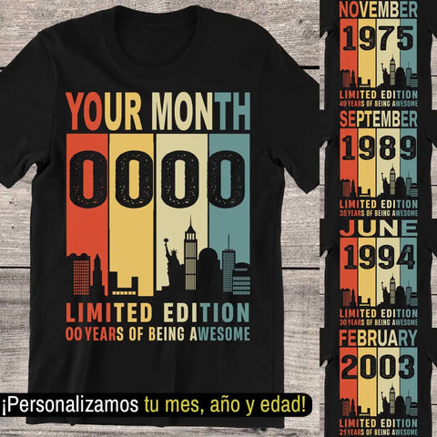 Limited Edition Years of Being Awesome