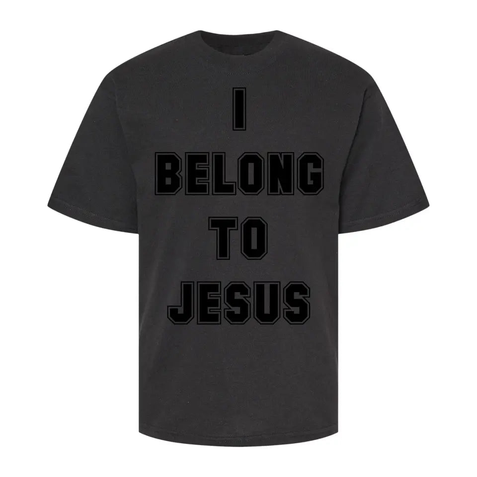 Playera Cristiana Católica I Belong To Jesus