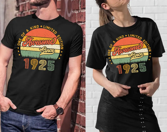 playeras personalizadas de cumpleaños para hombre y para mujer