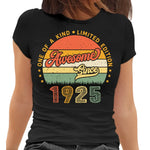 Playera Personalizada de Cumpleaños Awesome Since One of a kind Limited Edition