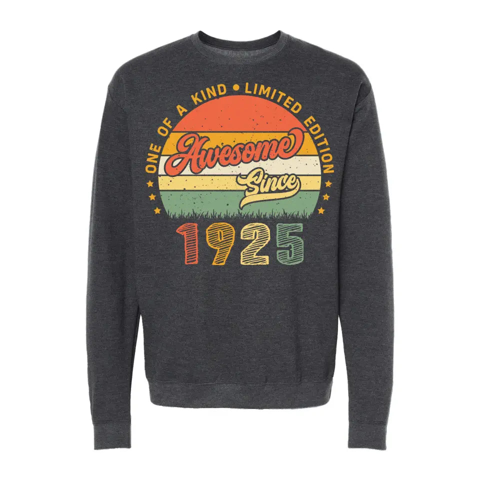 Sudadera Personalizada de Cumpleaños Awesome Since One of a kind Limited Edition
