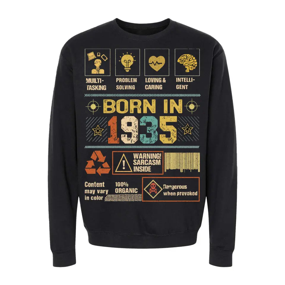 Playera Personalizada de Cumpleaños Born In Multitasking Problem Solving