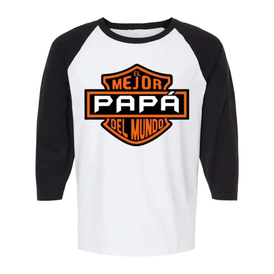 Playeras Para el Día del Padre El Mejor Papá Harley del Mundo