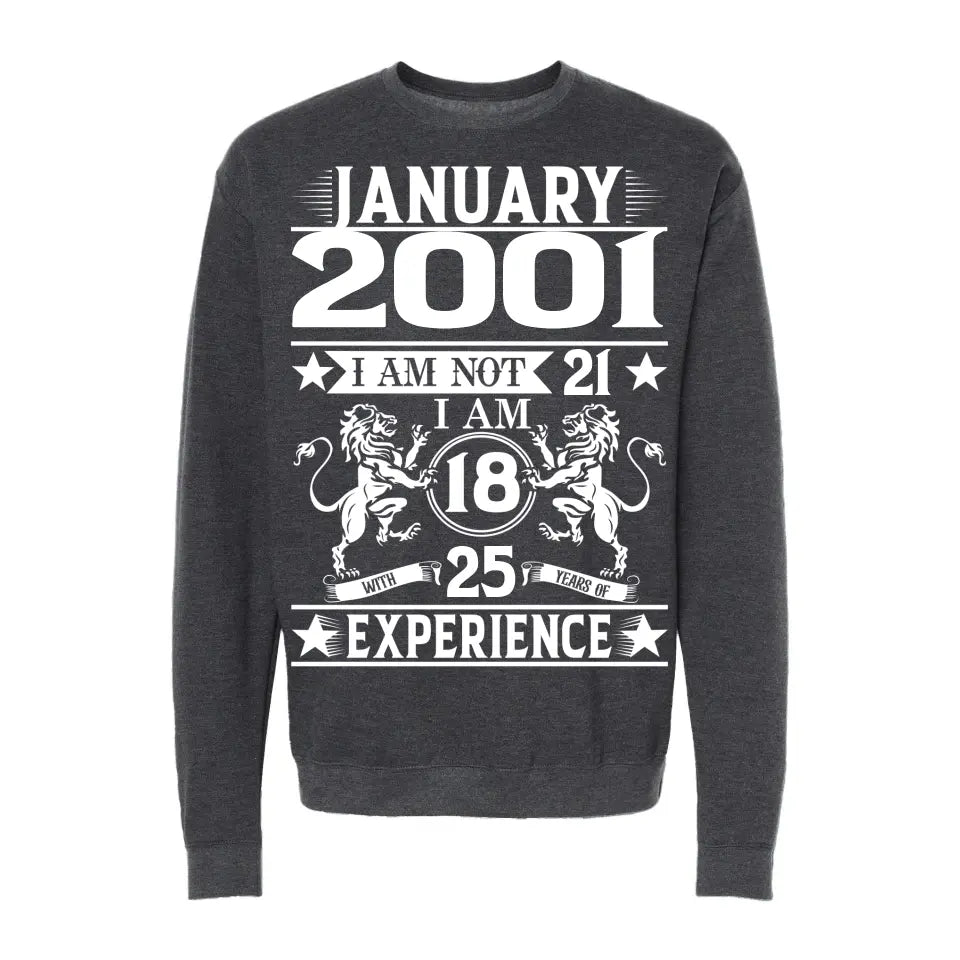 Playera Personalizada de Cumpleaños Leones Rampantes Years of Experience