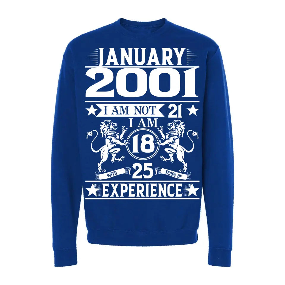 Playera Personalizada de Cumpleaños Leones Rampantes Years of Experience