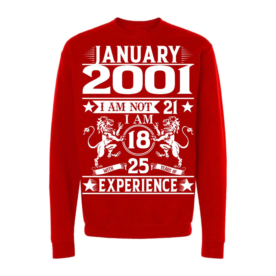 Playera Personalizada de Cumpleaños Leones Rampantes Years of Experience