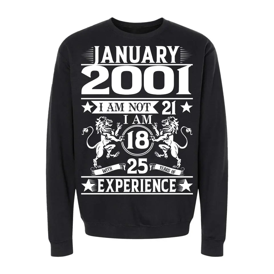 Playera Personalizada de Cumpleaños Leones Rampantes Years of Experience