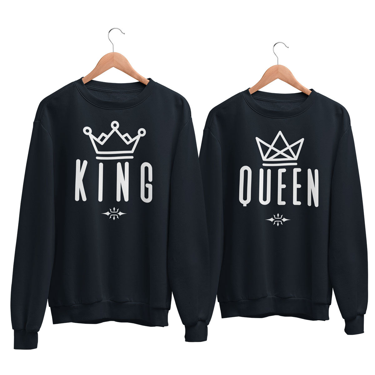 Sudadera para Parejas KING QUEEN