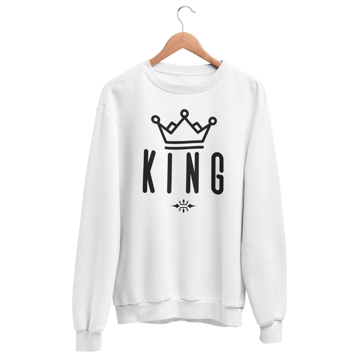 Sudadera para Parejas KING QUEEN