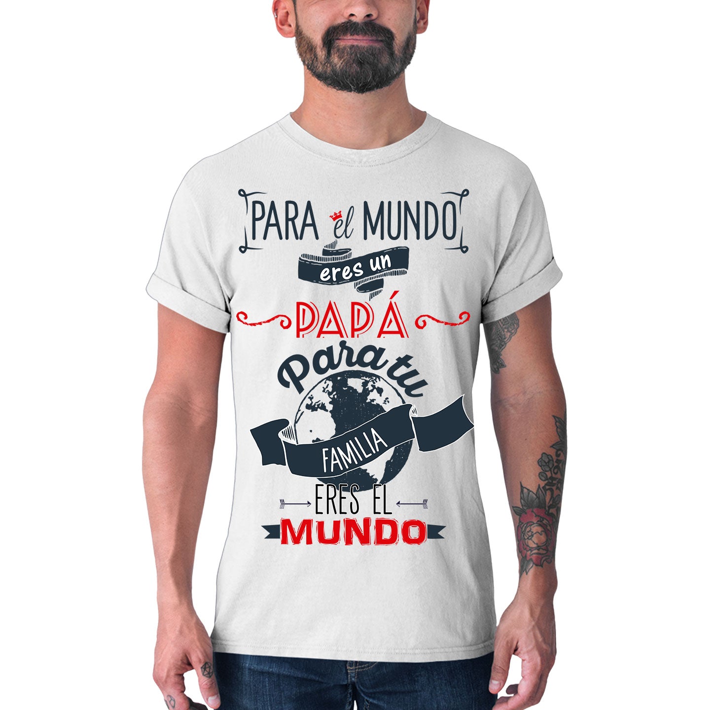 Playeras Para el Día del Padre Top Dad – MERCH55 - Main Image