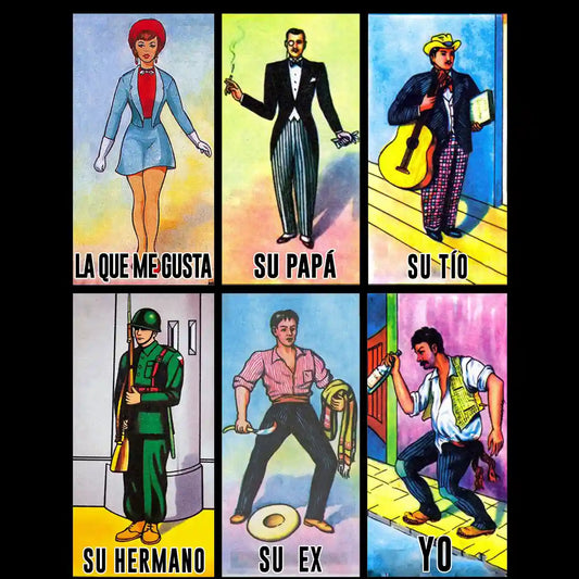 playera loteria mexicana para dama