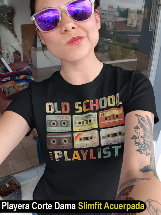 Modelo de las playeras de cumpleaños en color negro acuerpada para mujer