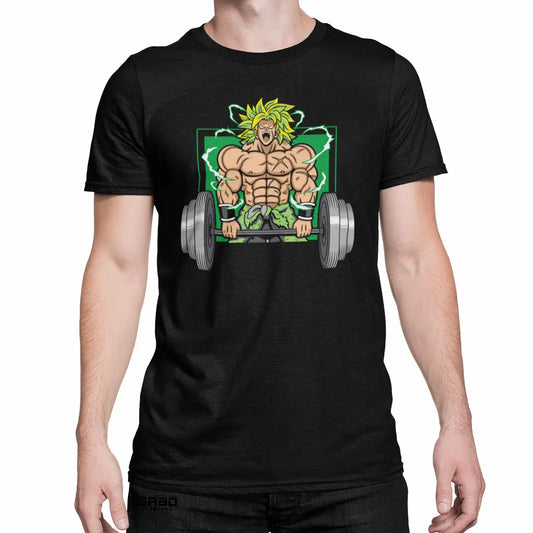 playeras gym de cumpleaños para hombre en color negro