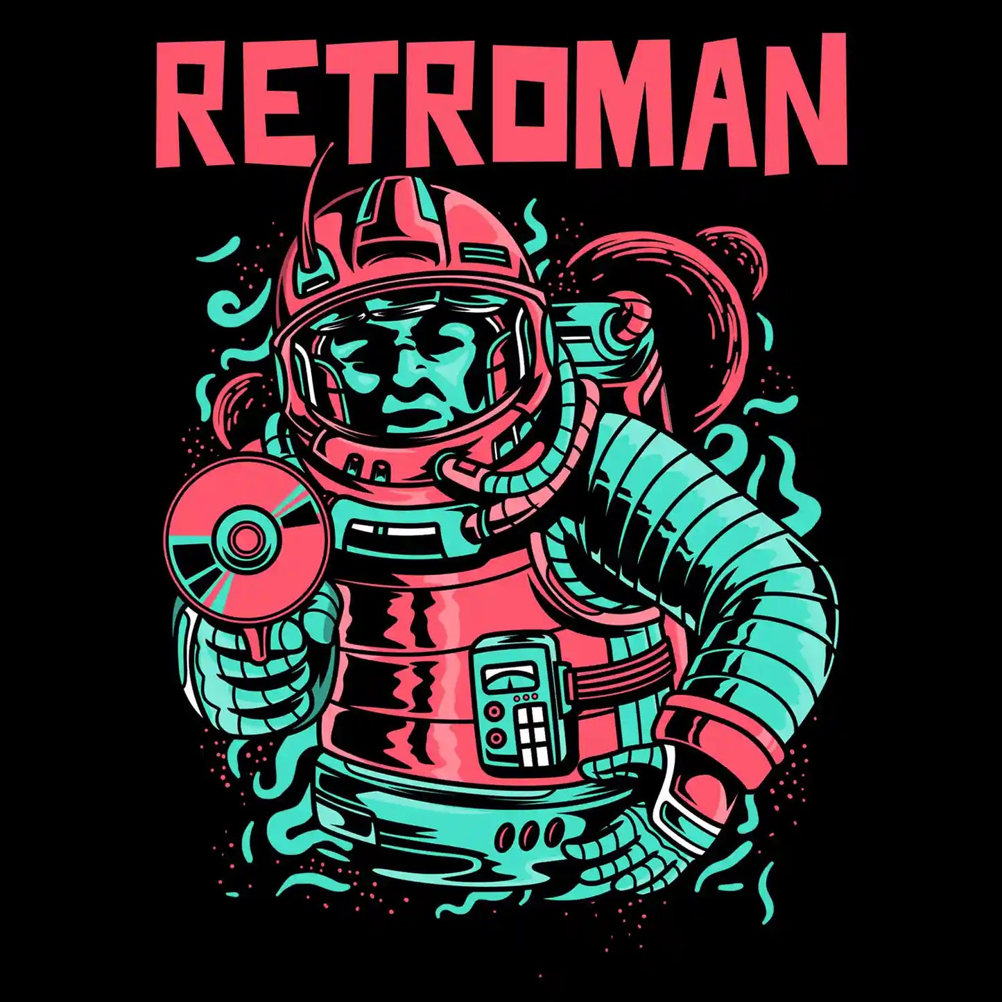 diseño de playeras retro cumpleaños