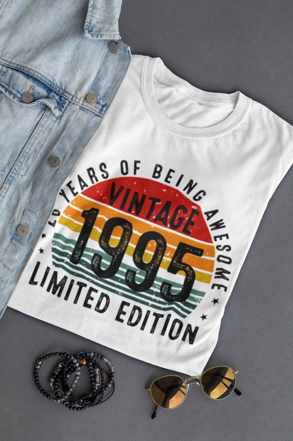 Playera Personalizada Cumpleaños Years Being Awesome Limited Edition
