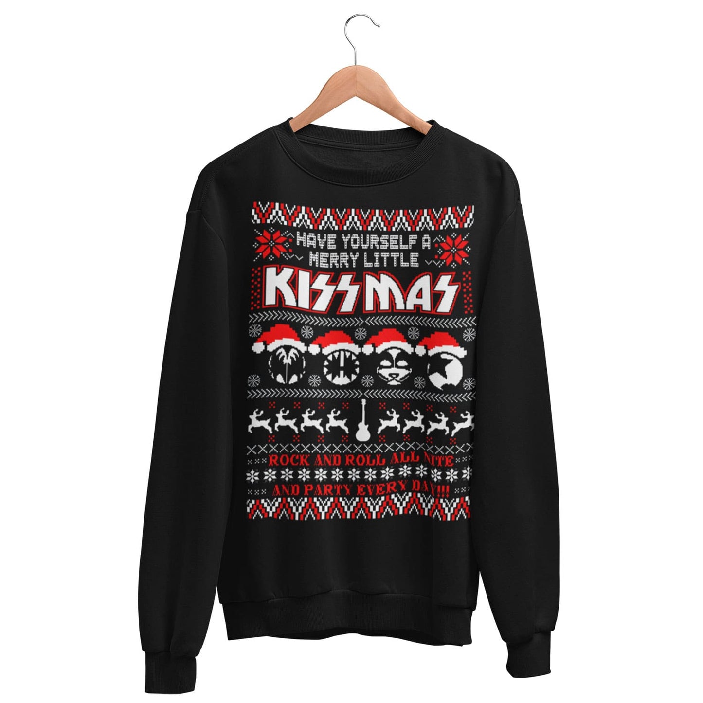 sudadera navideña Merry Kissmas