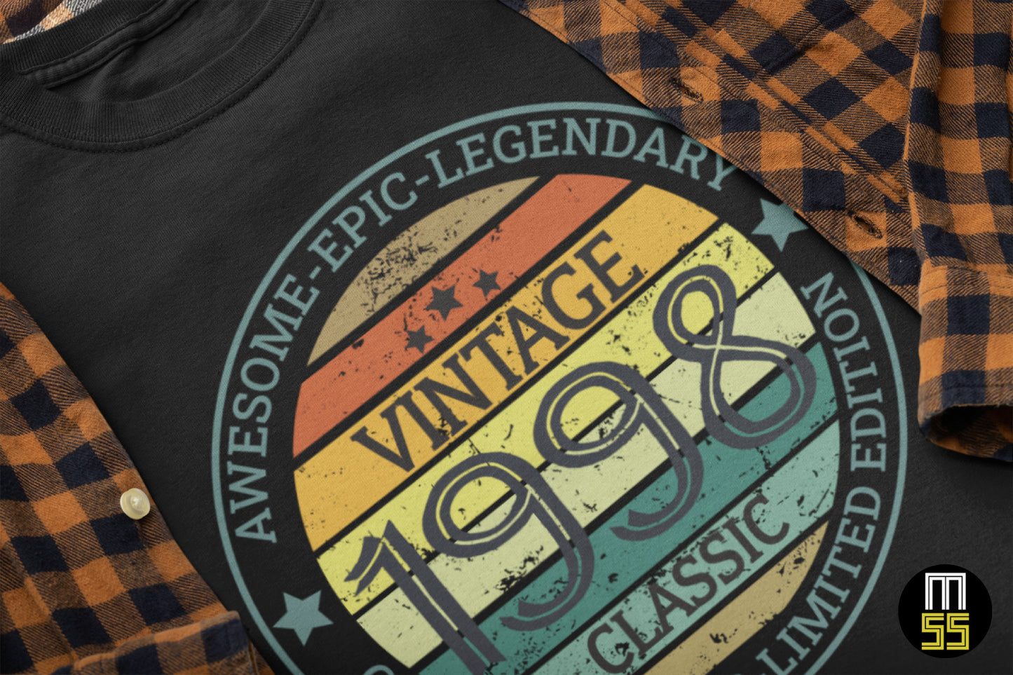 Playeras, blusas y camisetas personalizadas de cumpleaños Legendary Vintage Years Original Parts Limited Edition