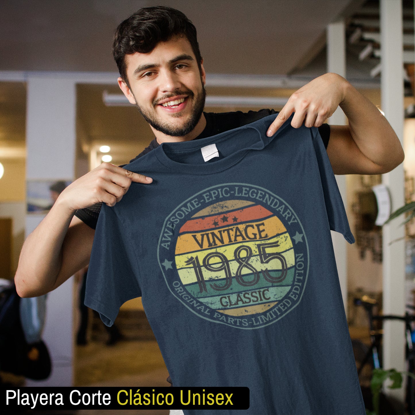Playeras, blusas y camisetas personalizadas de cumpleaños Legendary Vintage Years Original Parts Limited Edition