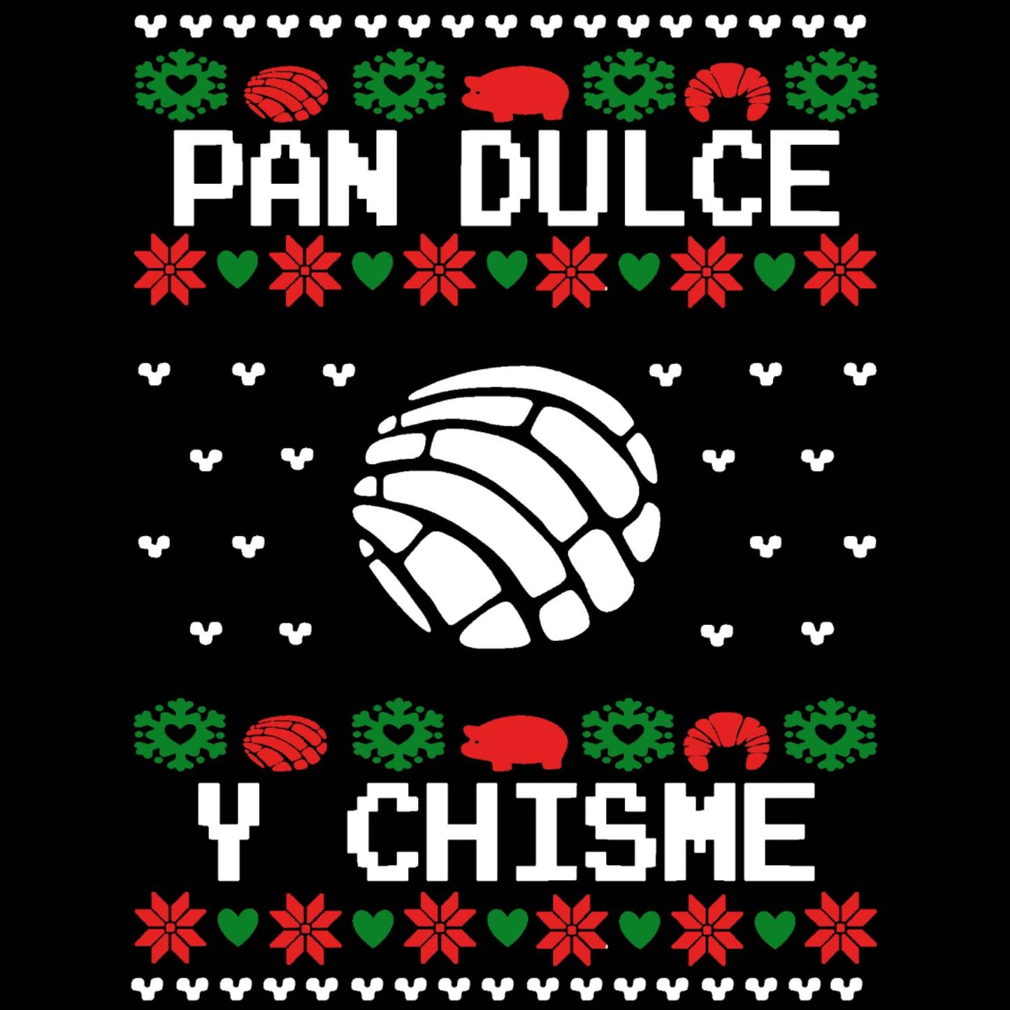 Sudadera Navideña Pan Dulce y Chisme