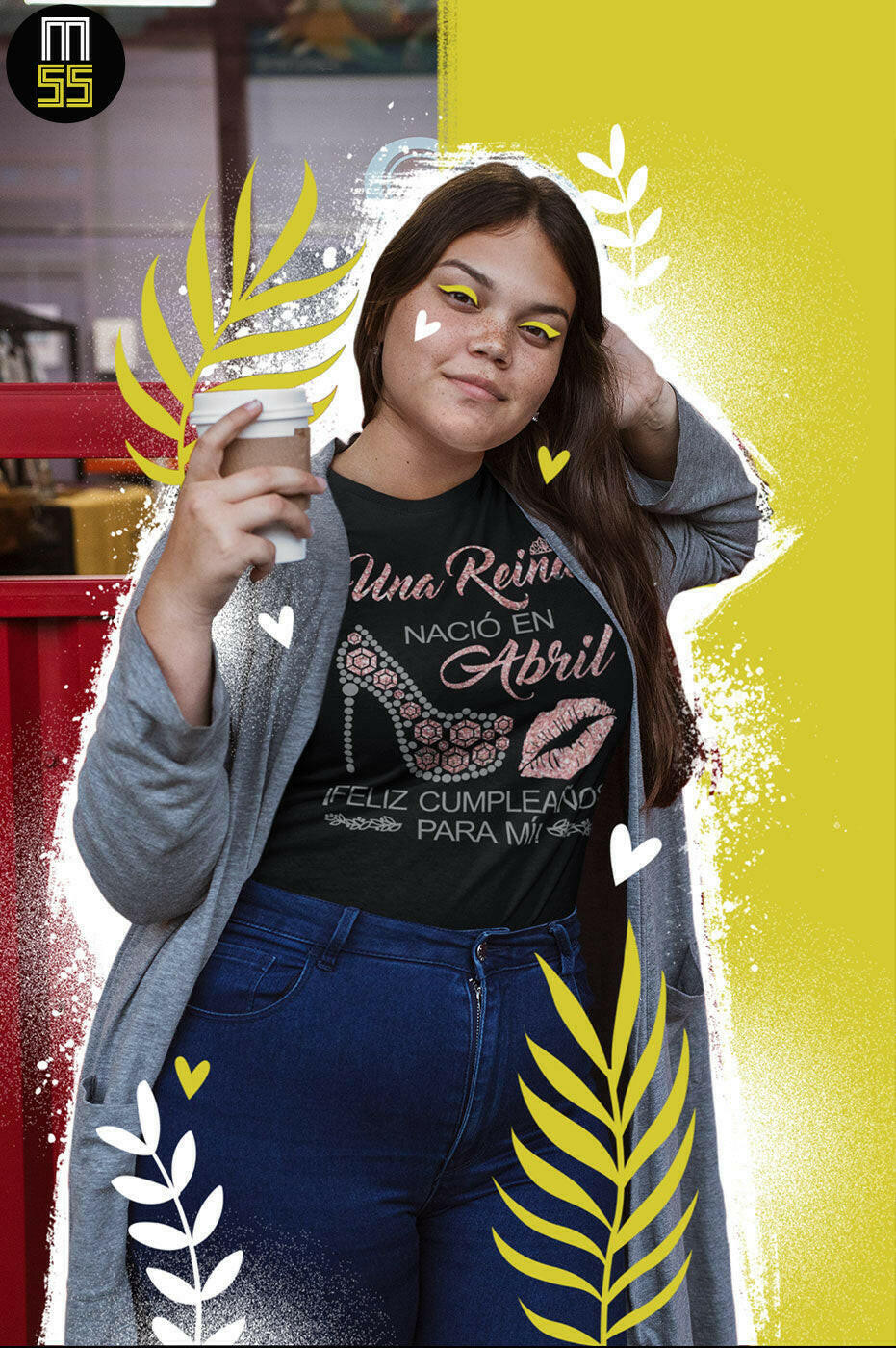 Playeras Personalizadas de Cumpleaños Una reina nacio en