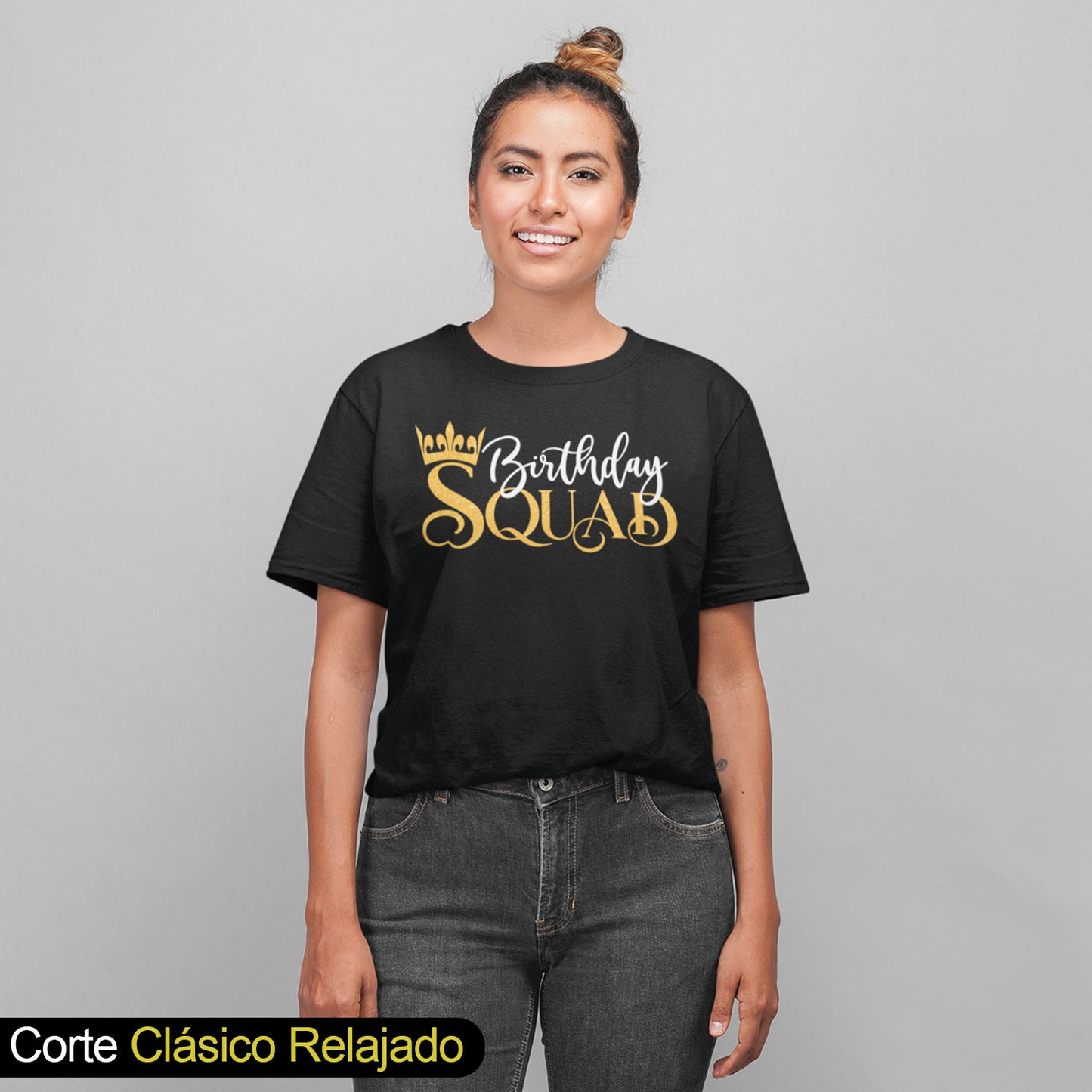 Playera-de-Cumpleaños-Birthday-Queen-Birthday-Squad