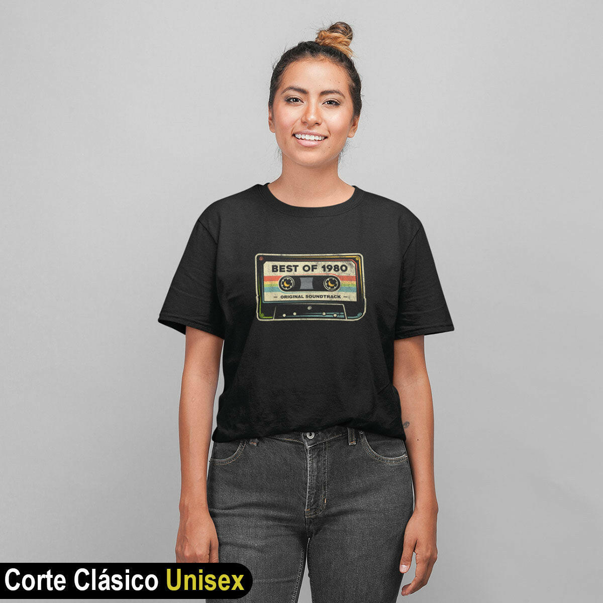Playera personalizada de cumpleaños Best of 1980 Original Soundtrack
