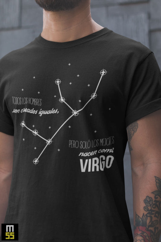 Playera del Zodiaco Aries, Tauro, Géminis, Cáncer, Leo, Virgo, Escorpión, Sagitario, Capricornio, Acuario, Piscis.
