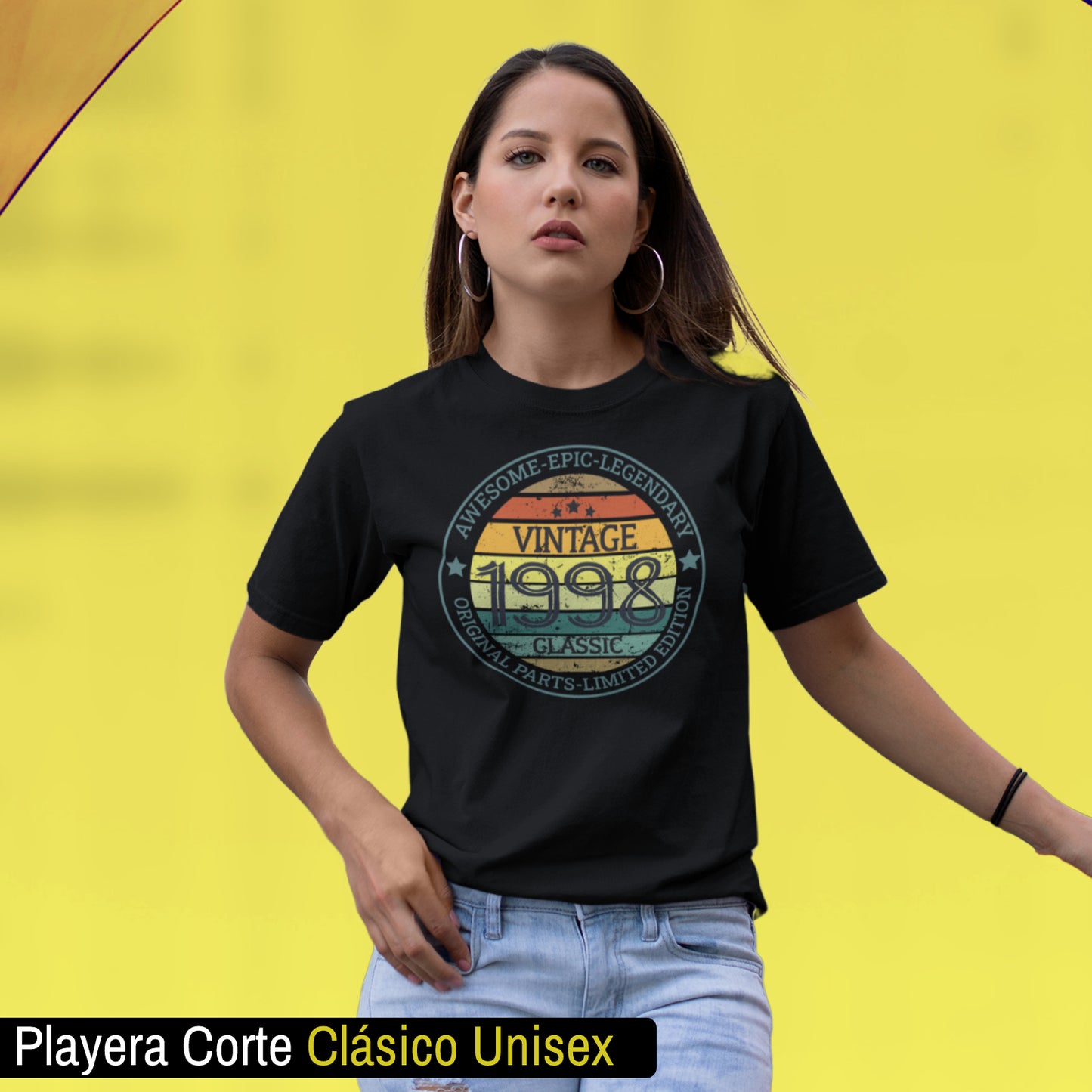Playeras, blusas y camisetas personalizadas de cumpleaños Legendary Vintage Years Original Parts Limited Edition