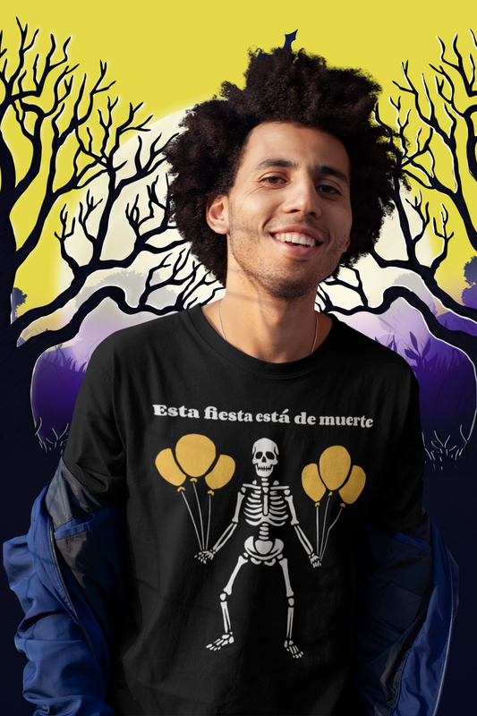 Esta Fiesta Está de Muerte Globos Calavera
