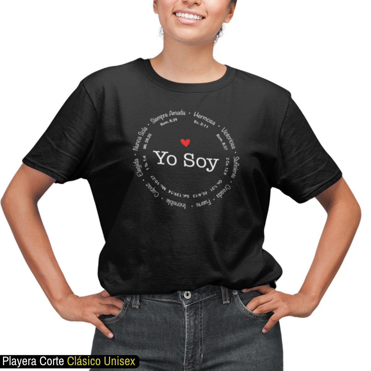Playeras Cristianas Católicas Religiosas Versículos Bíblicos Yo Soy Amor