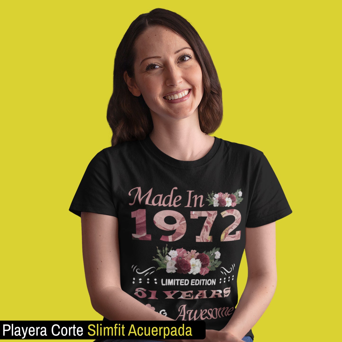 Playeras, blusas y camisetas personalizadas de cumpleaños para hombre y mujer Made In Limited Edition Years of Being Awesome