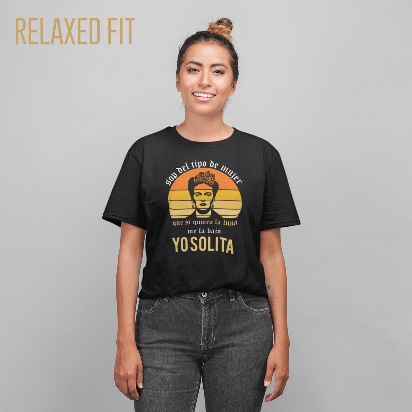 Playera Si Quiero La Luna Me La Bajo Yo Solita.