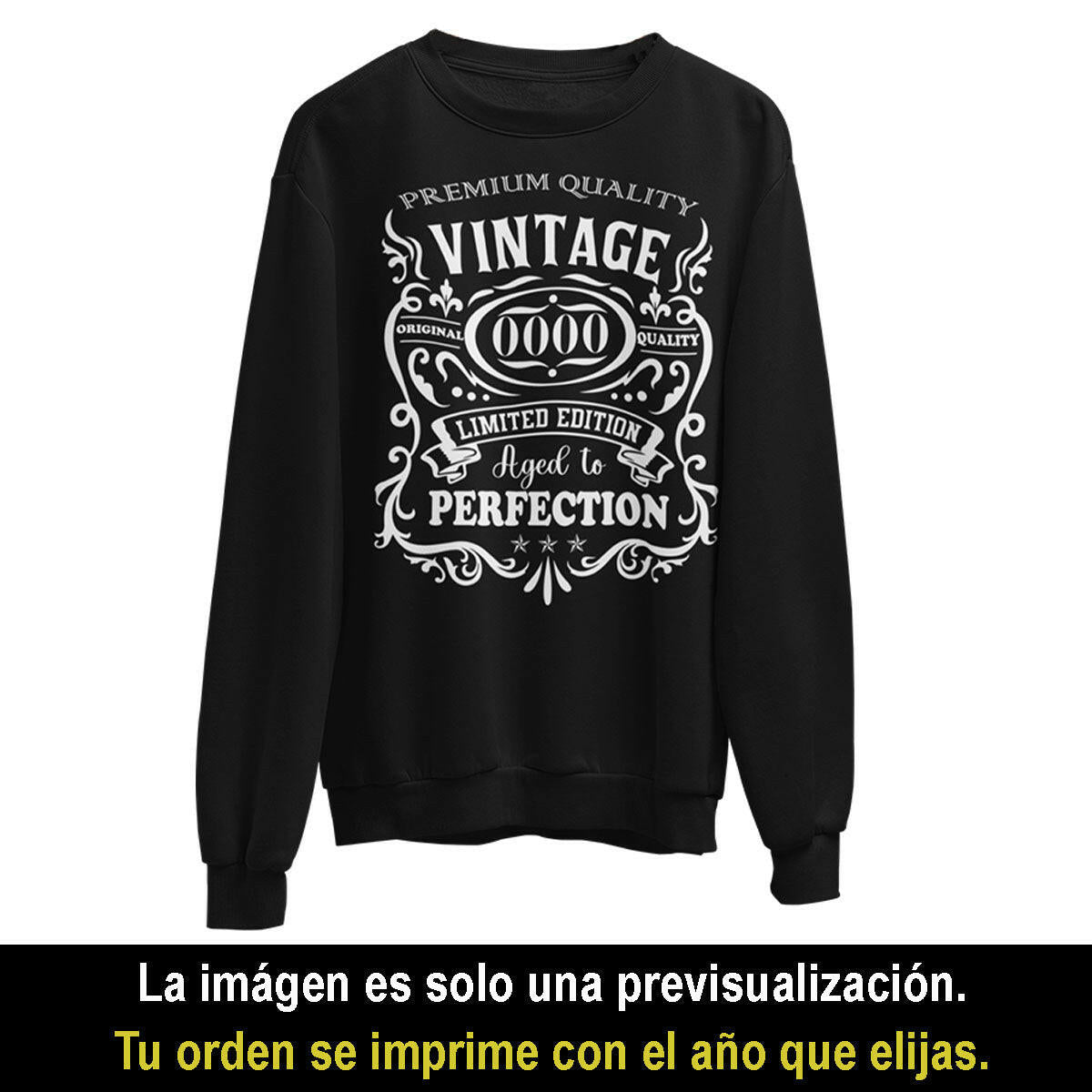 Playeras, blusas y camisetas personalizadas de cumpleaños para hombre y mujer Premium Quality Vintage Limited Edition Aged To Perfection