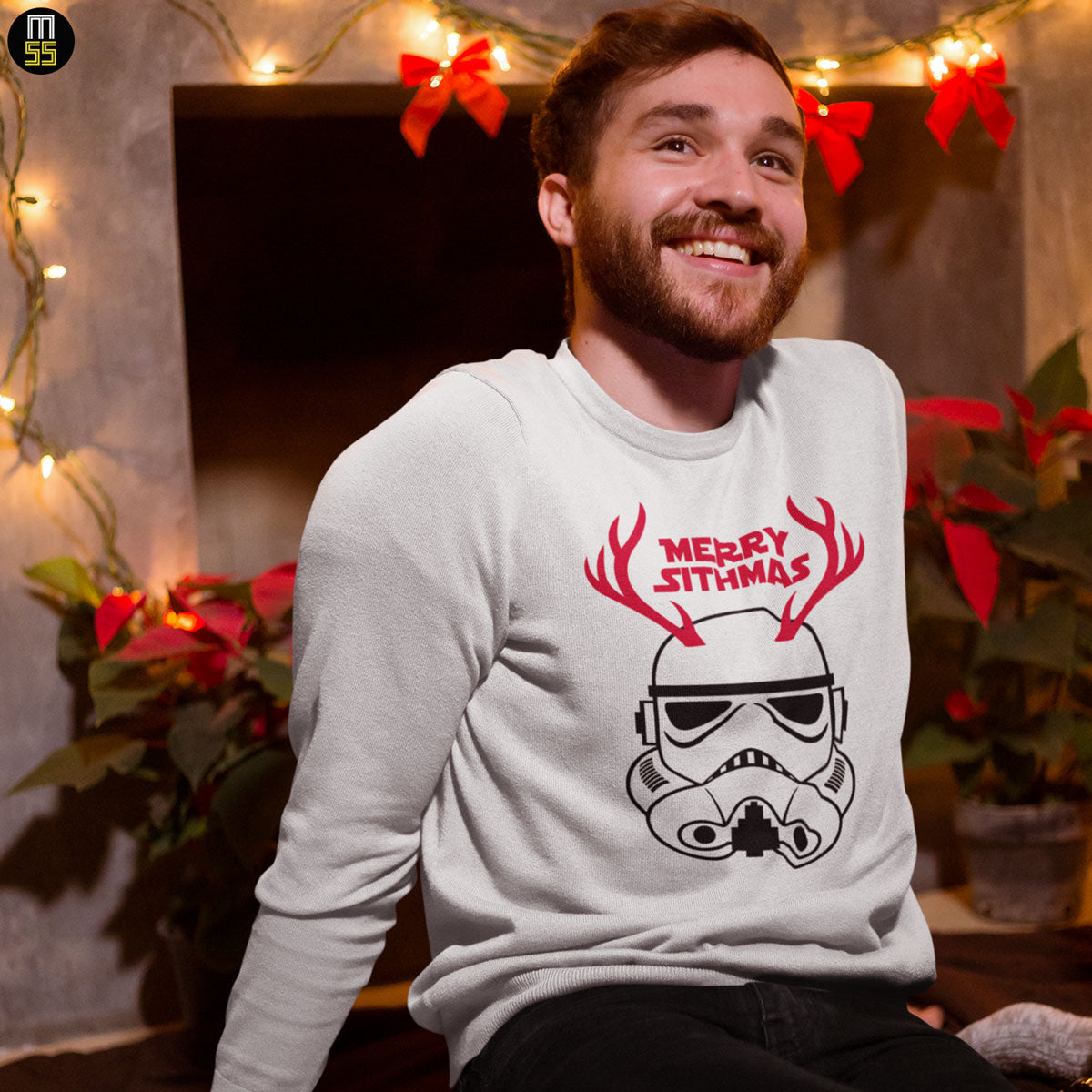 Playeras y Sudadera Navideña Starwars Merry Sithmas