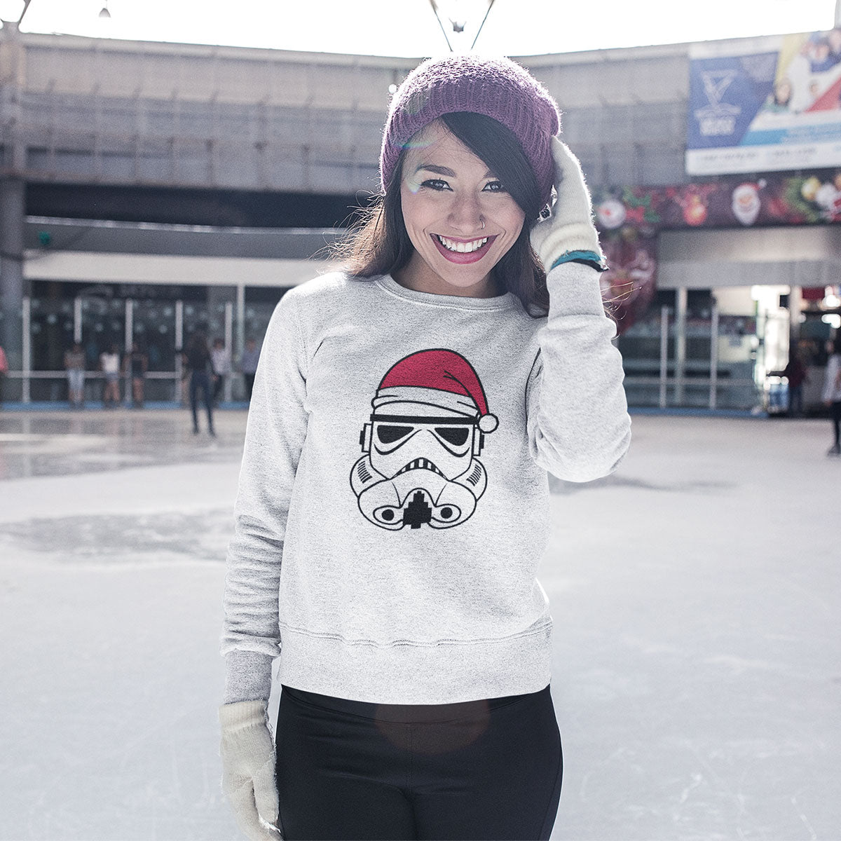 Playeras y Sudadera Navideña Starwars Storm Trooper Navideño