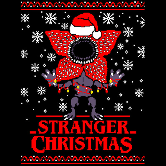 playeras y sudaderas navideñas de stranger things