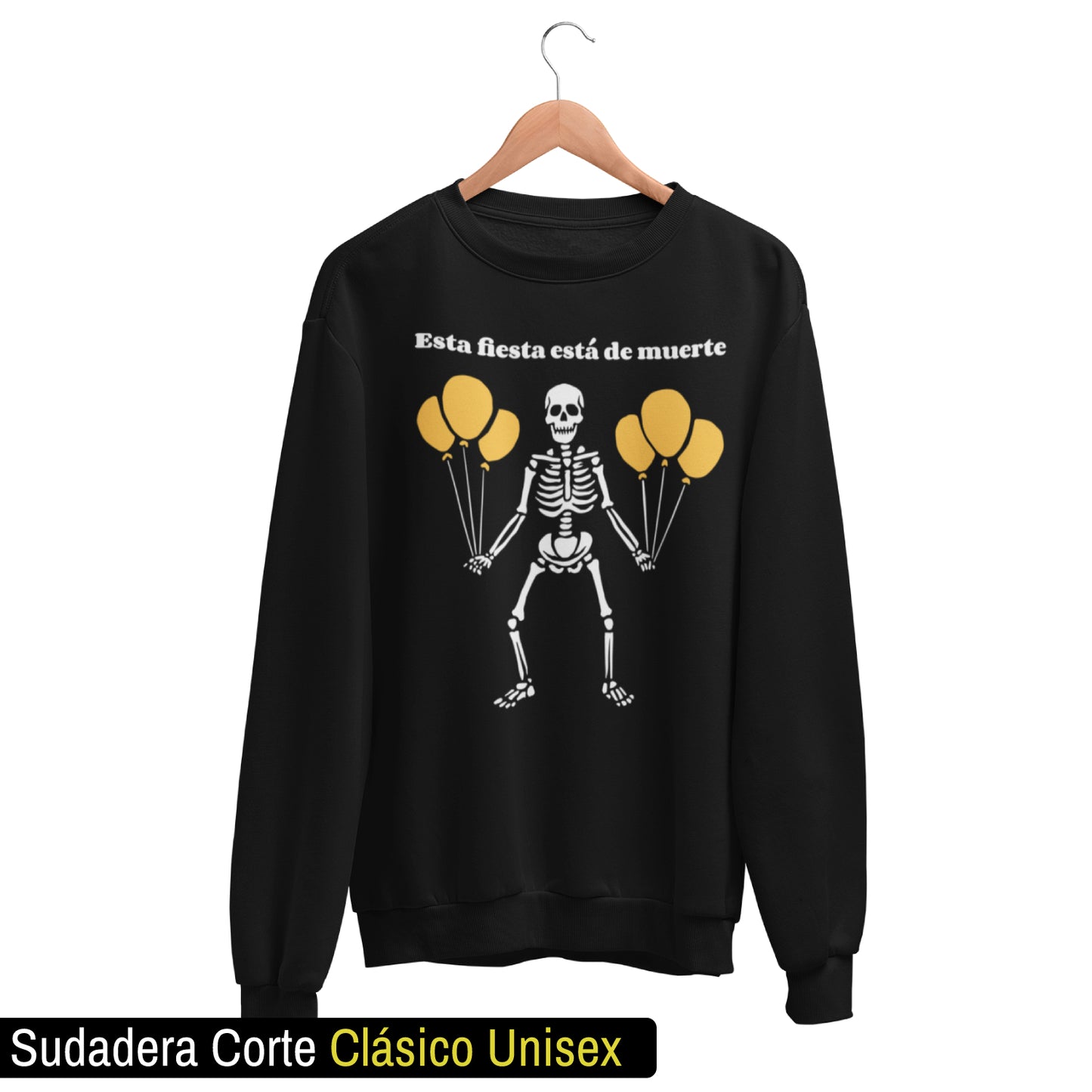 Esta Fiesta Está de Muerte Globos Calavera
