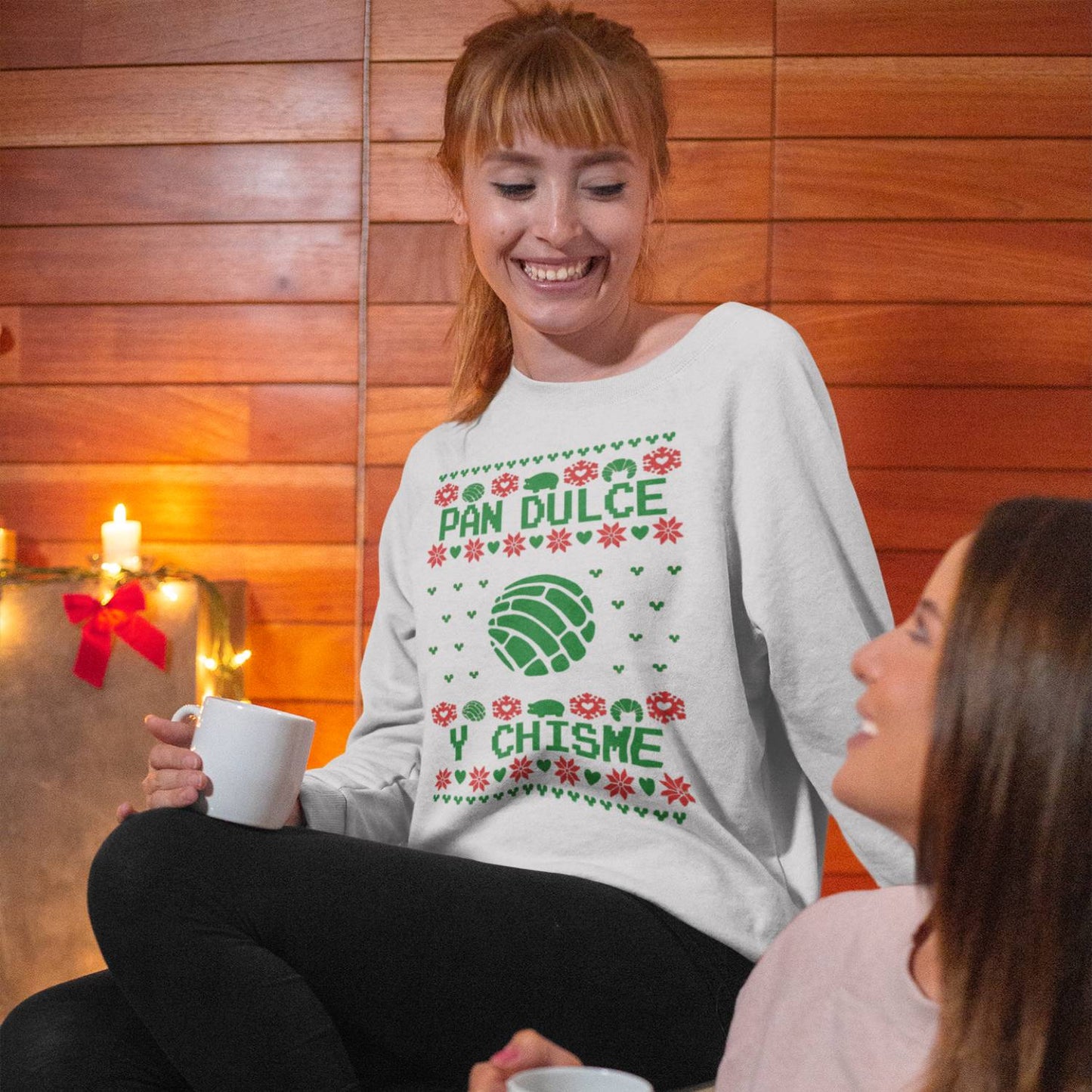 Playeras y Sudadera Navideñas Pan Dulce y Chisme