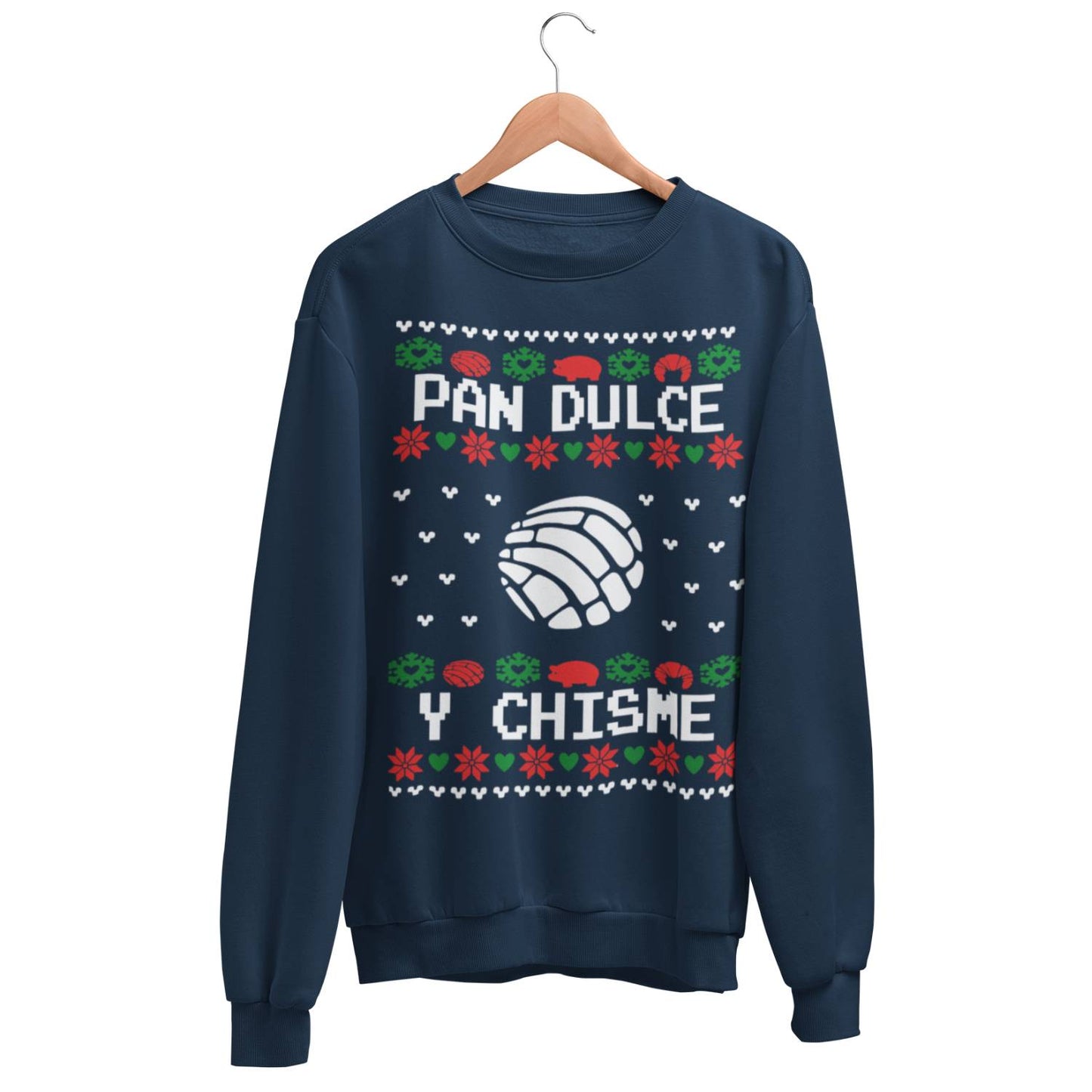 Playeras y Sudadera Navideñas Pan Dulce y Chisme