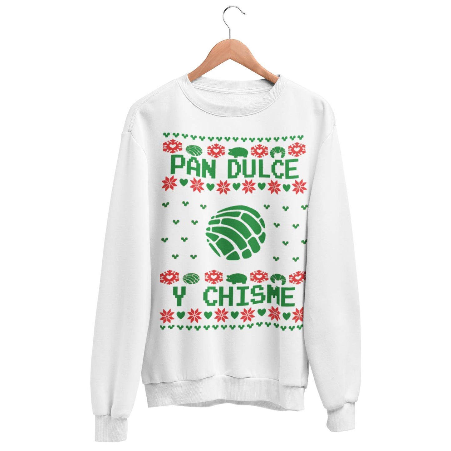 Playeras y Sudadera Navideñas Pan Dulce y Chisme