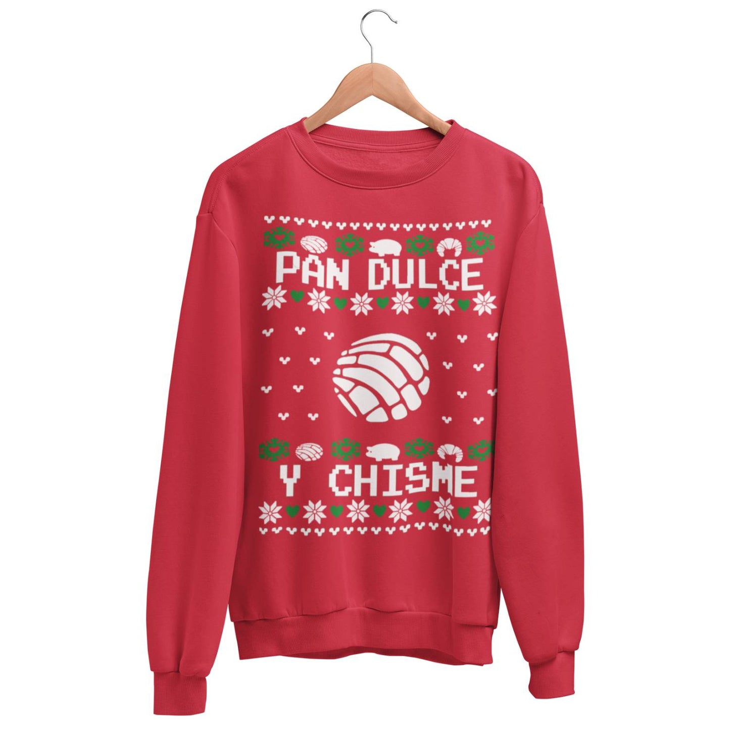 Playeras y Sudadera Navideñas Pan Dulce y Chisme