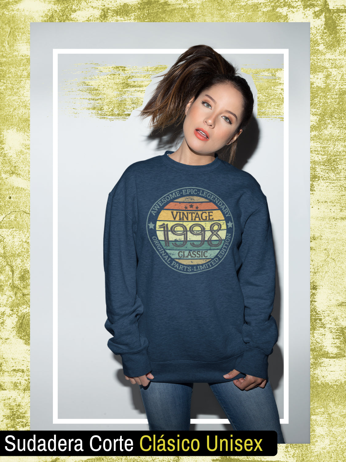 Playeras, blusas y camisetas personalizadas de cumpleaños Legendary Vintage Years Original Parts Limited Edition