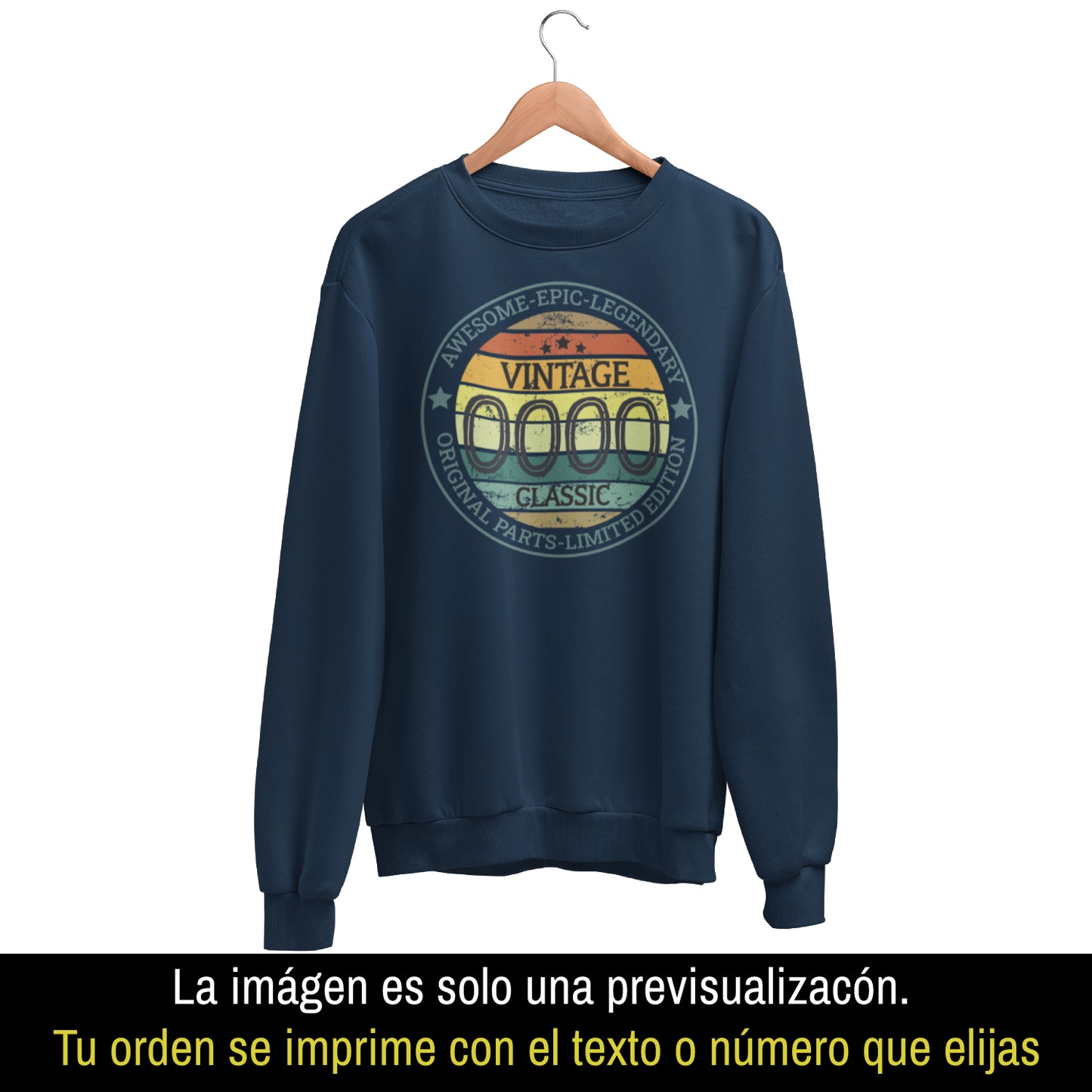 Playeras, blusas y camisetas personalizadas de cumpleaños Legendary Vintage Years Original Parts Limited Edition