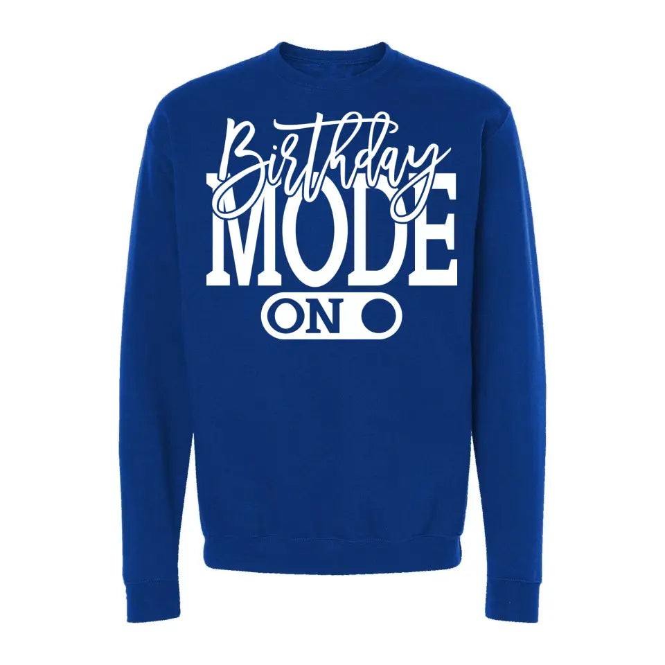Playera de Cumpleaños Birthday Mode ON