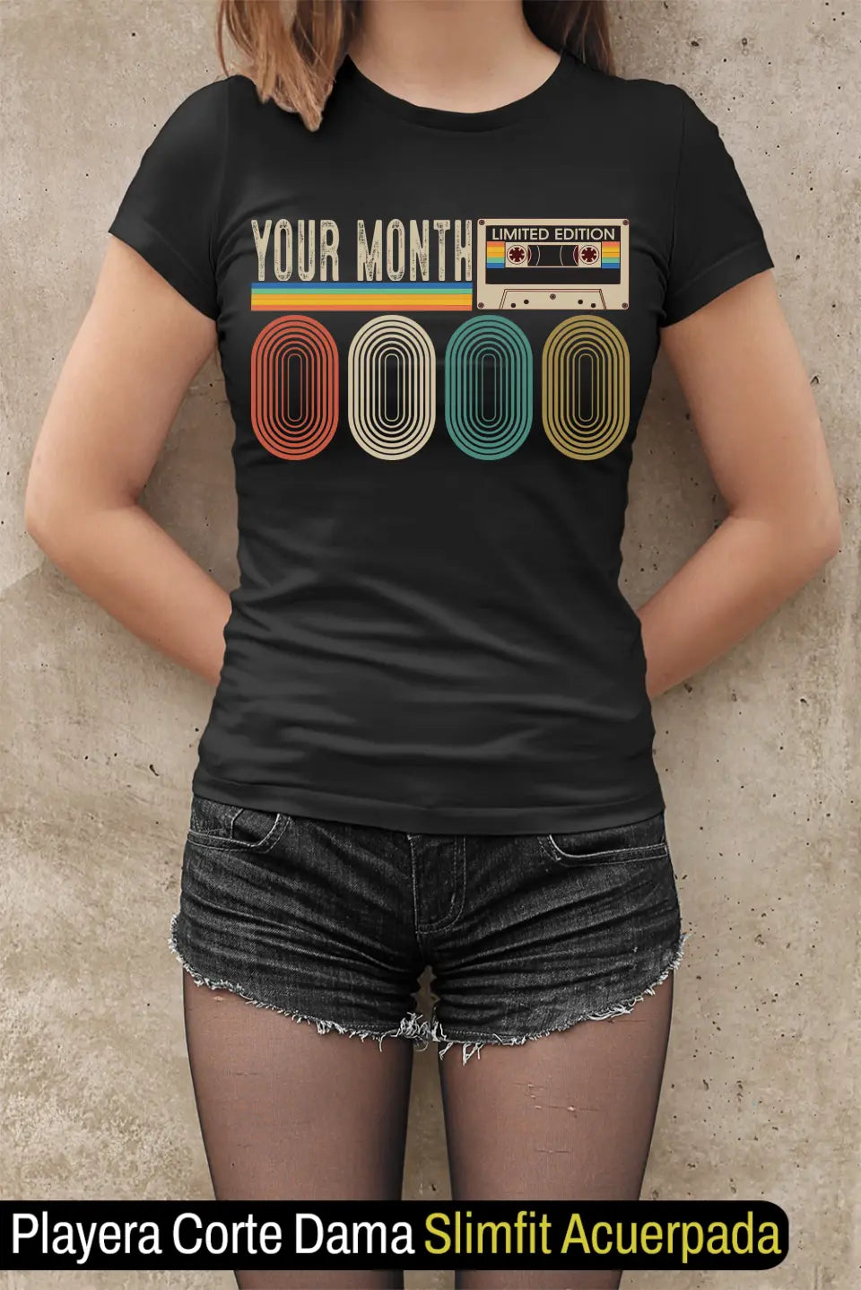 Vintage Multicolor Font Limited Edition Mixtape