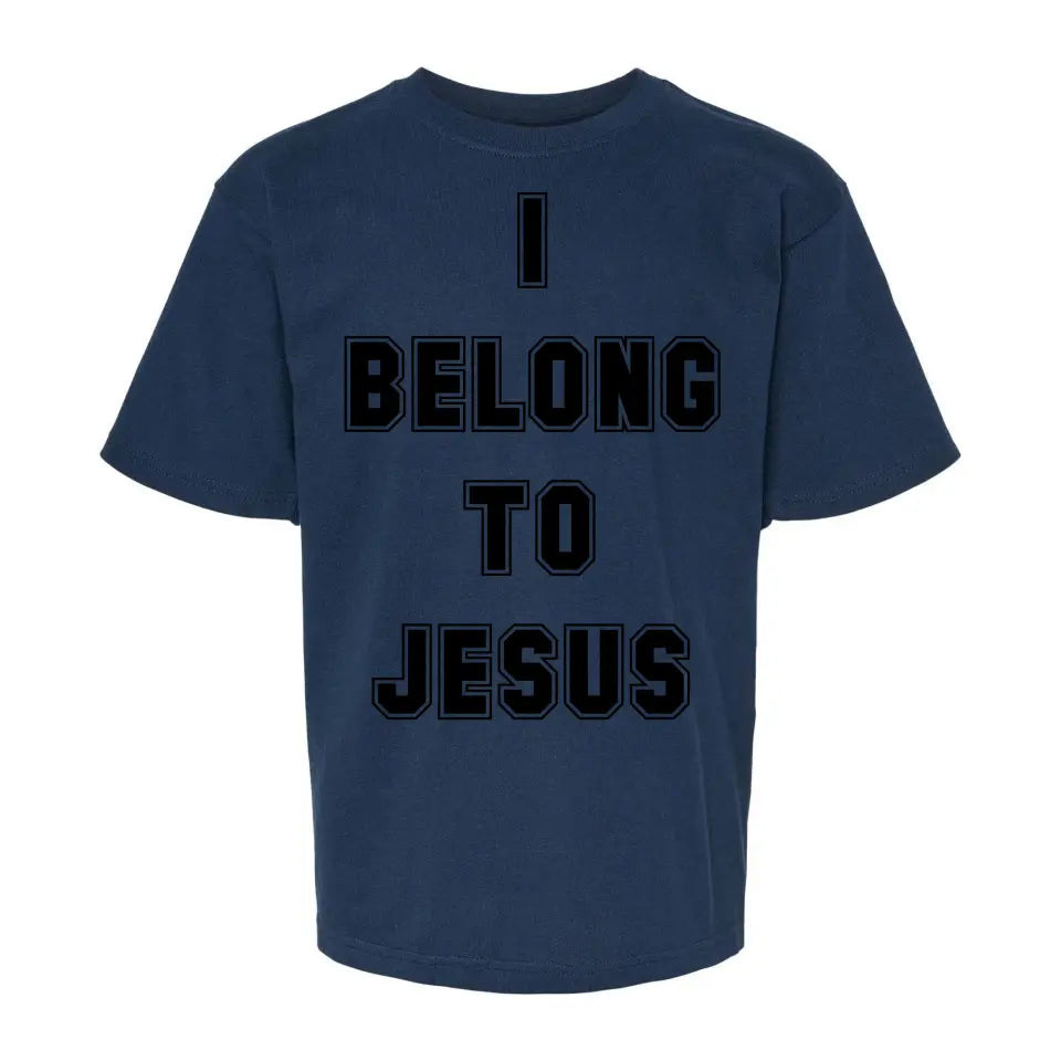 Playera Cristiana Católica I Belong To Jesus
