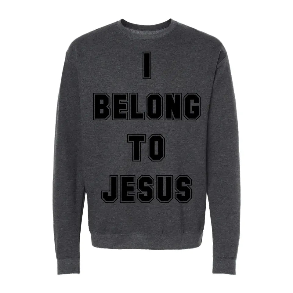 Sudadera Cristiana Católica I Belong To Jesus