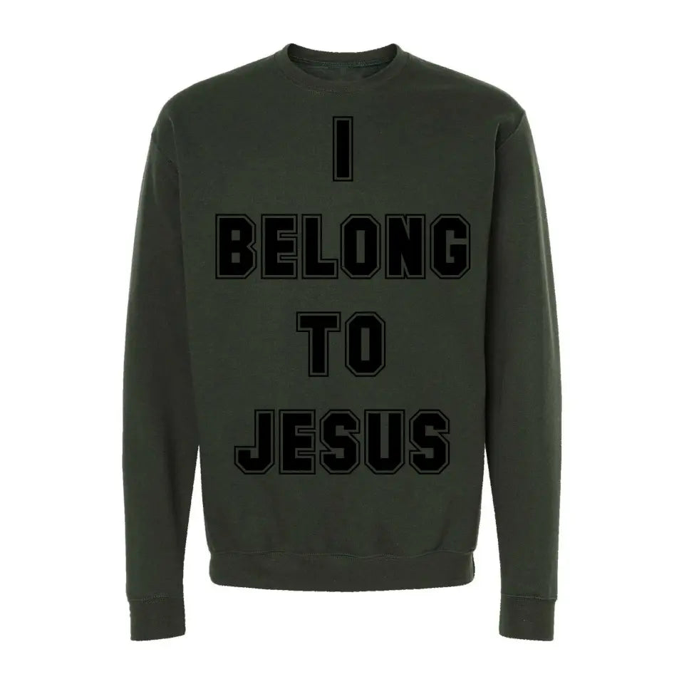 Sudadera Cristiana Católica I Belong To Jesus